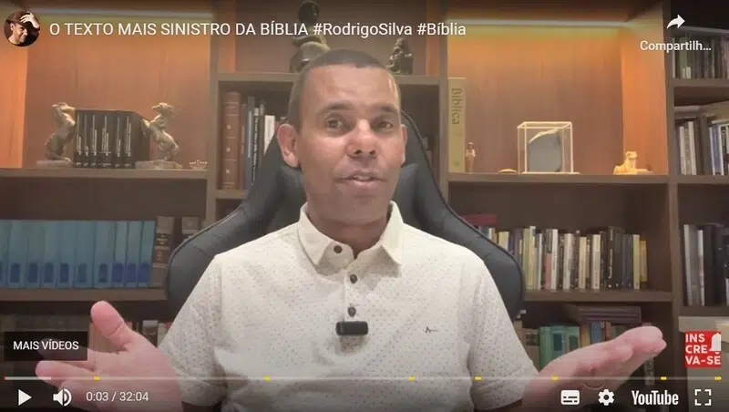 Juizes 19 é texto mais Sinistro da Bíblia por Rodrigo Silva | Evangelho no Lar O texto mais sinistro da Bíblia causa arrrepior a ponto de muitos pensarem que, se fossem editores da Bíblia não o deixariam passar.