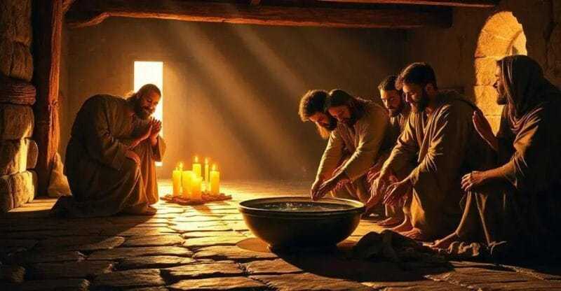Contexto Histórico e Cultural na Bíblia Jesus Lava os Pés dos Discípulos