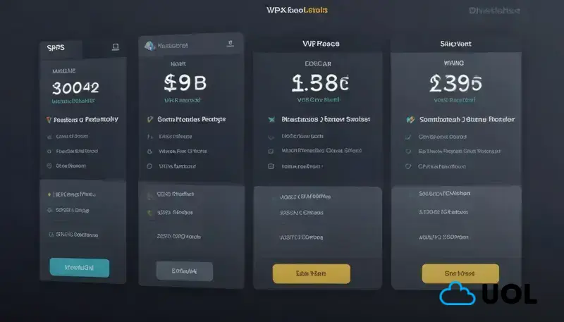 Comparação entre planos de VPS