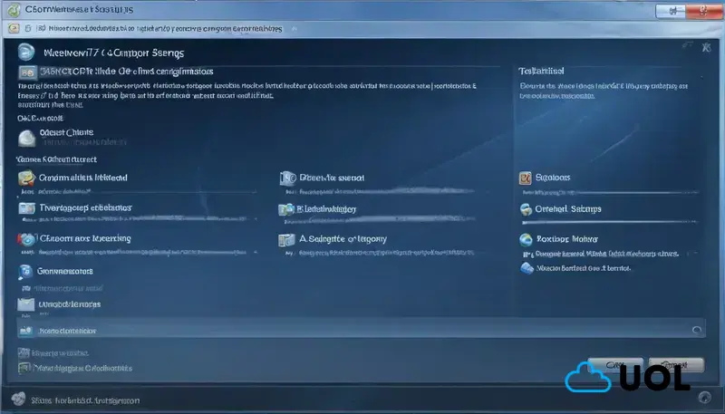 Configurações de rede no Windows 7