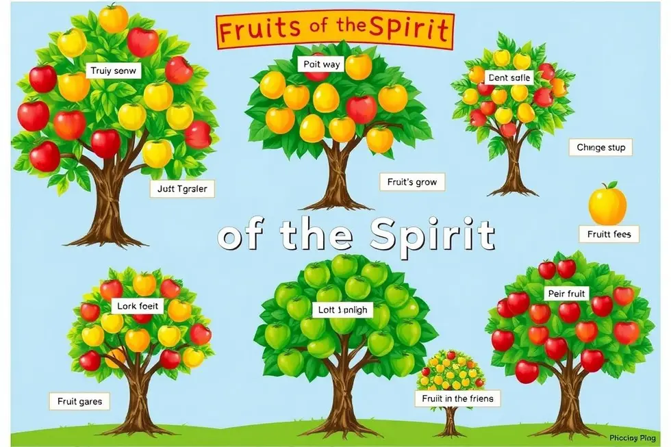 Descubra os 9 Frutos do Espírito que Transformam Vidas | Evangelho no Lar Os 9 Frutos do Espírito e Seus Benefícios